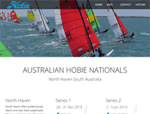 Tablet Screenshot of hobiecatnationals.com.au